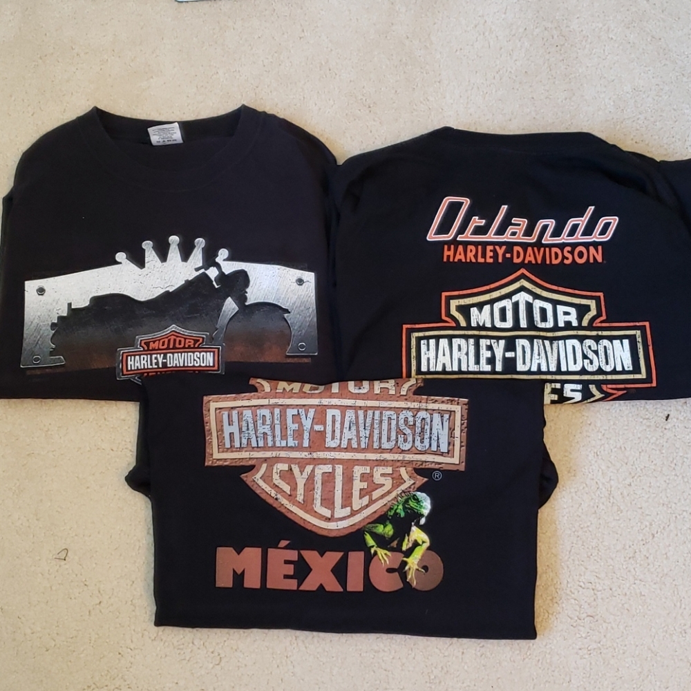 Harley Davidson Mens tees